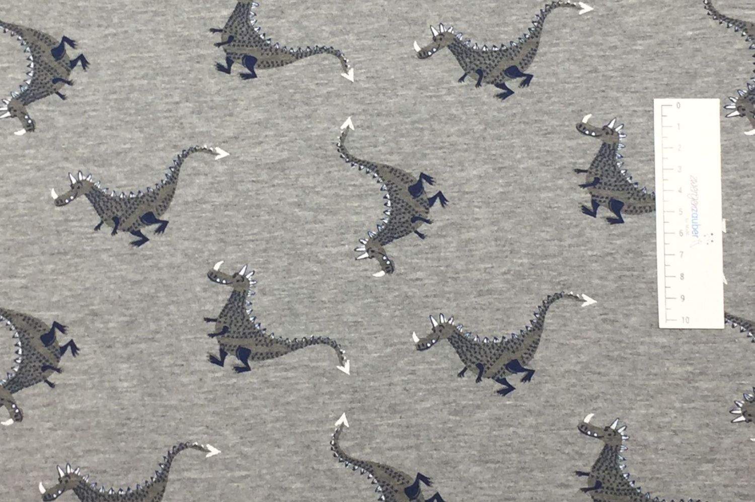Drachen grau-blau Drachen grau-blau