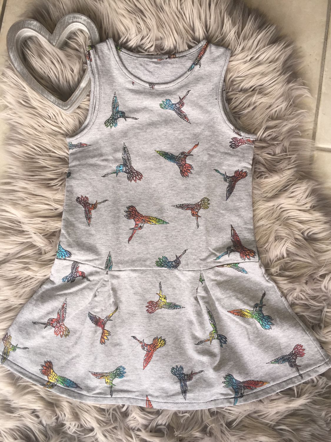 Sommerkleid Vögel Sommerkleid Vögel